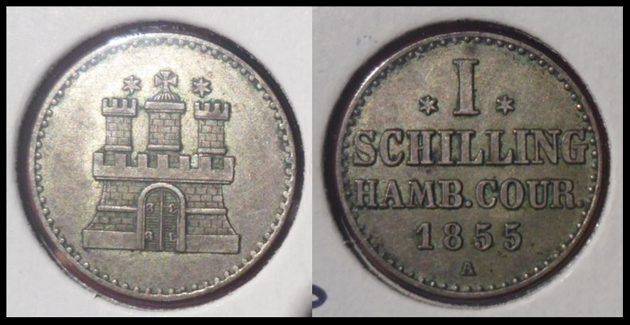 1855-Hamburg-Schilling